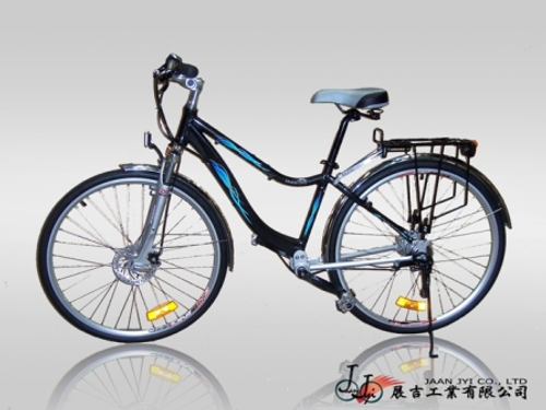 700C無鏈式傳動軸城市車
