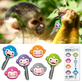 monKEYS 小猴造型鑰匙外套