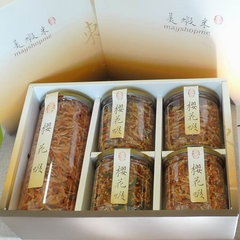 內含:櫻花蝦生蝦乾大瓶x1 + 調味櫻花蝦小瓶x4(六種口味任選)