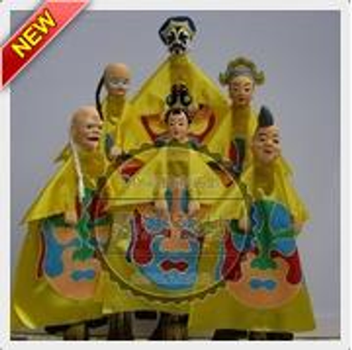 DIY彩繪布袋戲