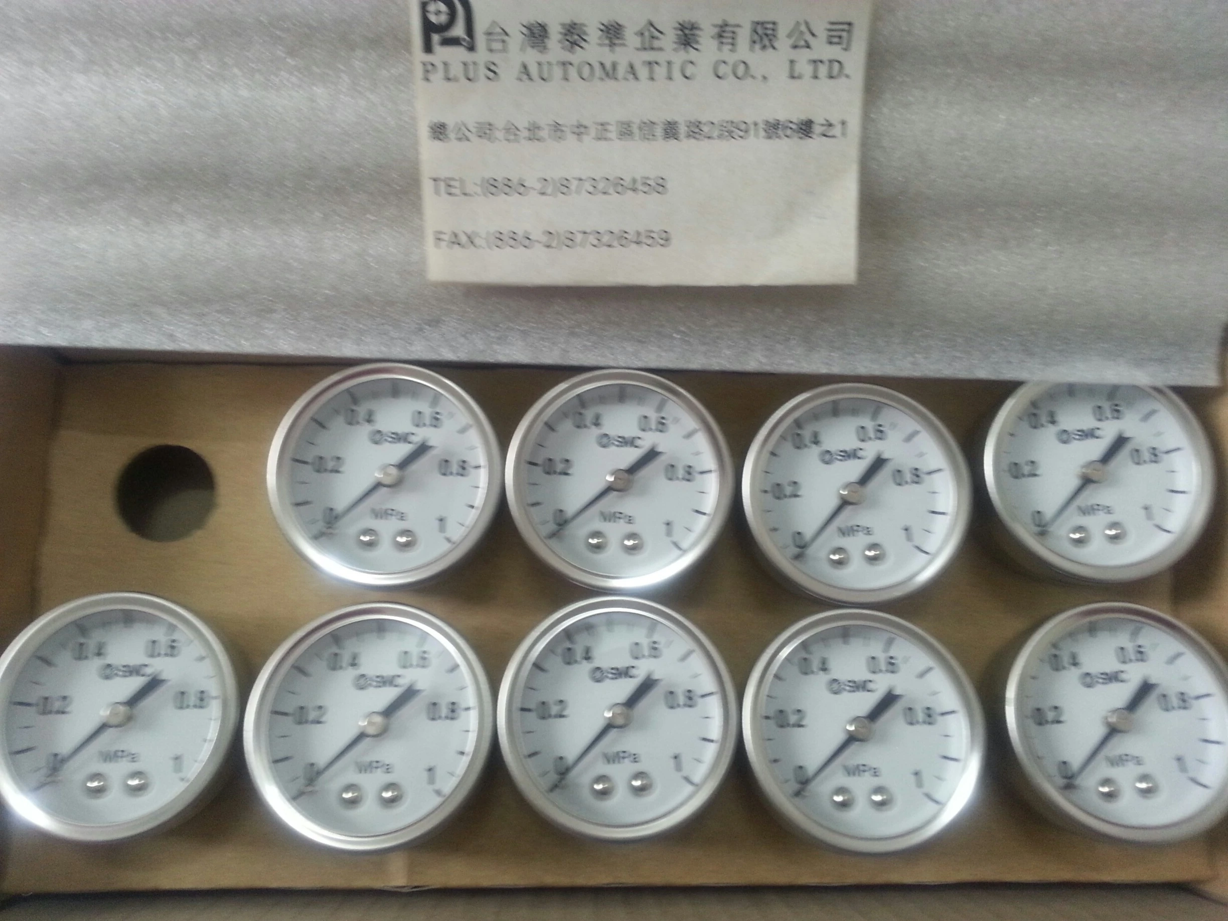 日本SMC 一般用圧力計G43-10-01