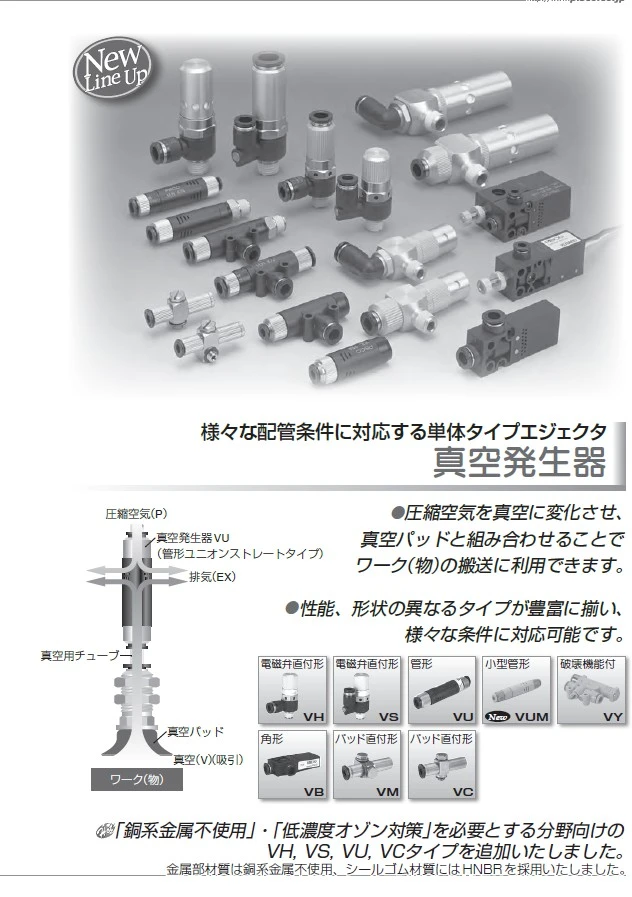 PISCO 真空產生器VBH05-44P