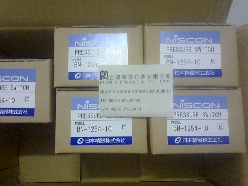 NISCON 壓力開關BN-1254-10