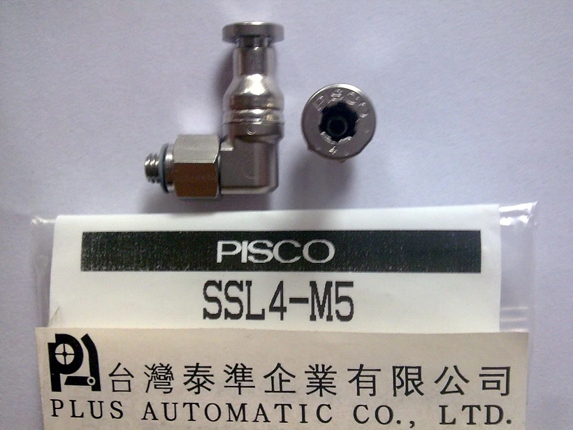 PISCO  SUS316耐腐蝕接頭SSL4-M5