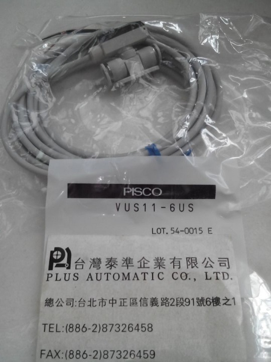 PISCO壓力傳感器VUS11-6US