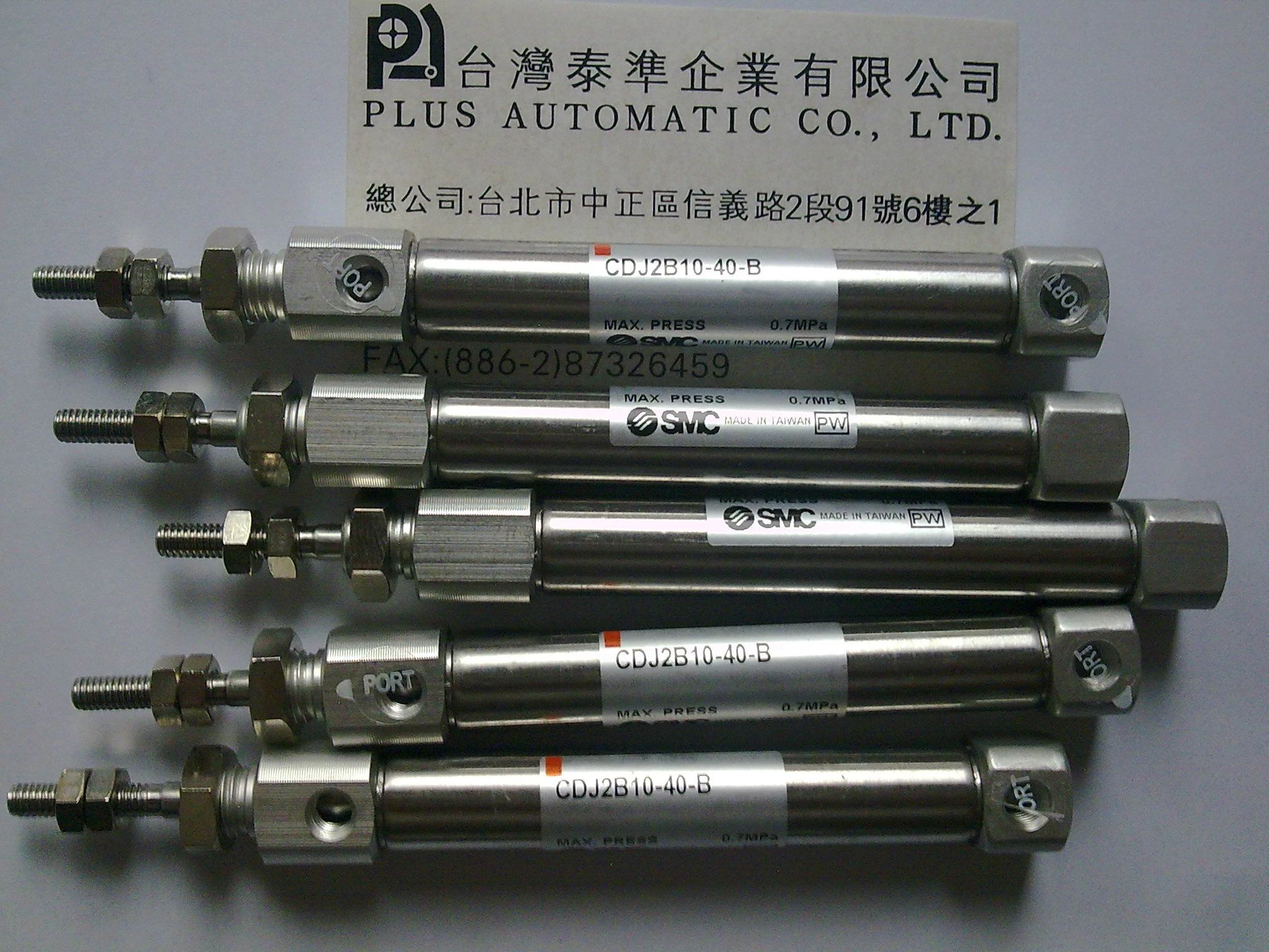 SMC 不鏽鋼氣壓缸CDJ2B10-40-B