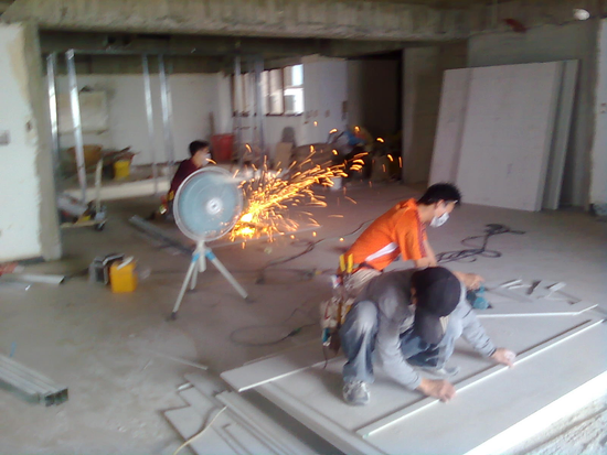 感謝**安養院照顧本公司 和平路-防火隔間.天花板.-1