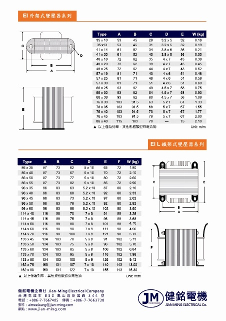 遊戲機專用隔離變壓器規格型錄-1