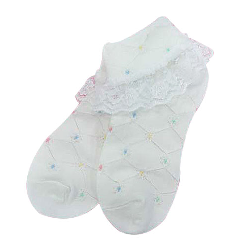 榭克絲 SOCKS 蕾絲提花童襪