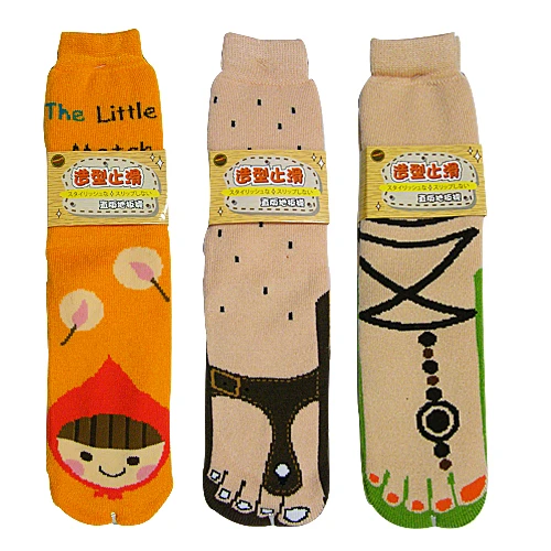 榭克絲 SOCKS, 地板襪, 可愛kuso止滑氣墊保暖直版 款