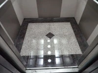 電梯車廂地面石材只要定期維護保養也能亮麗如新