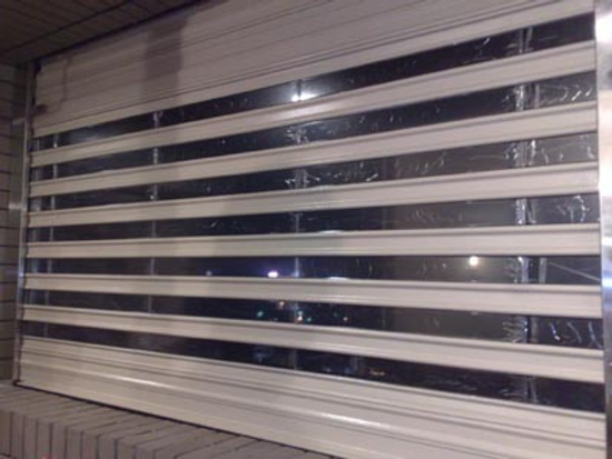 AL-PC採光式鋁合金快速安全捲門