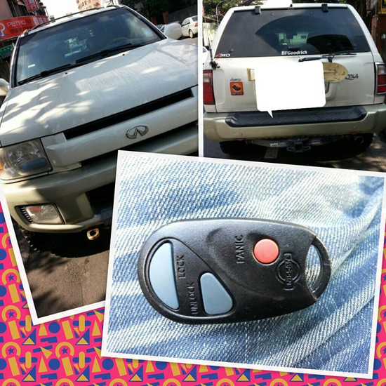 infiniti QX4 遙控器晶片鑰匙複製拷貝遺失弄丟