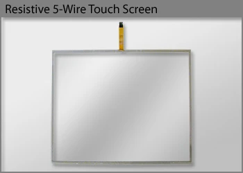 5-wire 電阻式觸控面板