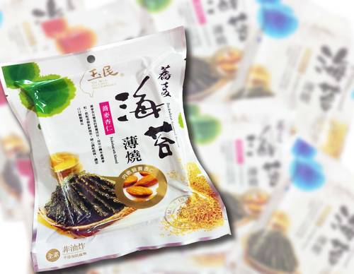 豐富的蕎麥+杏仁,搭配海苔超對味