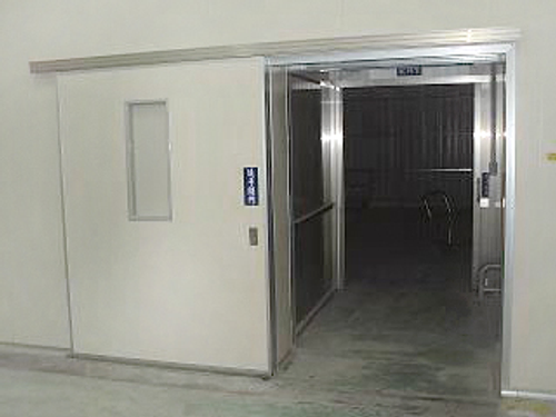 冷凍設備 輕便型手拉門
