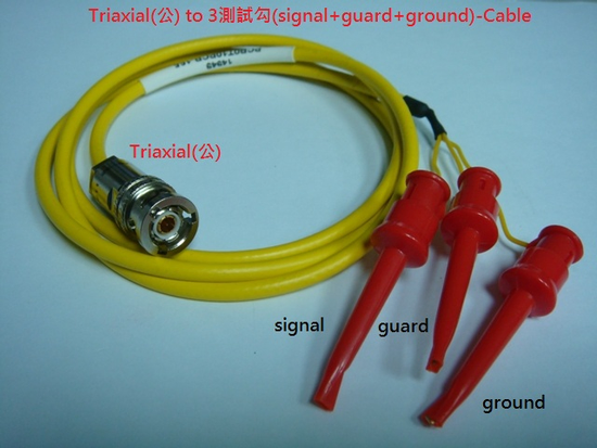 Triaxial(公) to 3測試勾