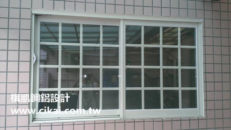 棋凱鋼鋁設計工程-橫拉窗、觀景窗、防盜窗