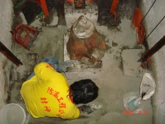 電梯基坑滲水抓漏工程