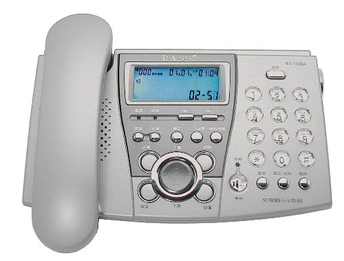 BASS數位答錄來電顯示有線電話