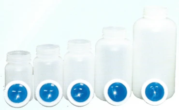 HDPE 藍蓋廣口瓶