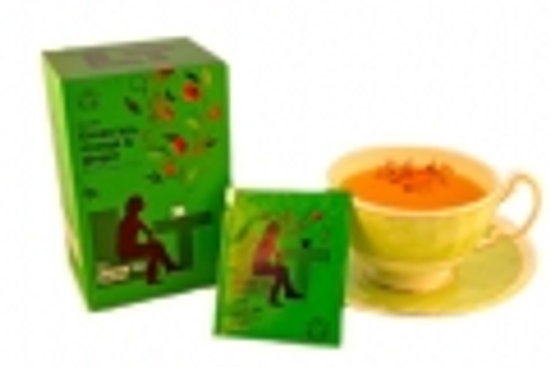英倫茗茶-繽紛信封包 有機芒果薑綠茶
