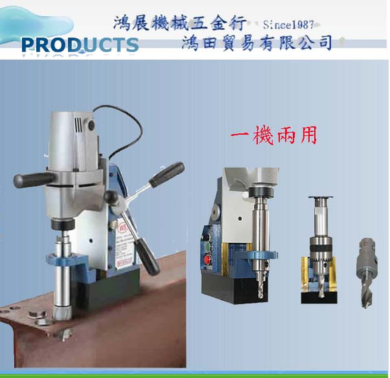 攜帶式磁性鑽孔機