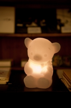 LED 小熊蠟燭燈