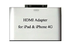 Portable Charger/HDMI Adapter For iPad &amp; iPhone 4/USB cable