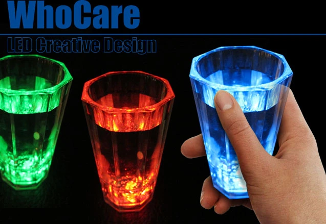 LED 造型入水亮閃光水杯創意設計與開發製造