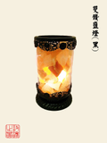 歐式皇冠鹽燈 (黑.米金)