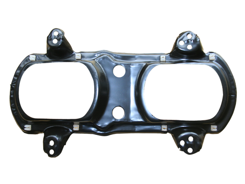 011-003-DHE-R/DAIHATSU 大燈底座板R=L/HEAD LAMP HOUSING正視圖