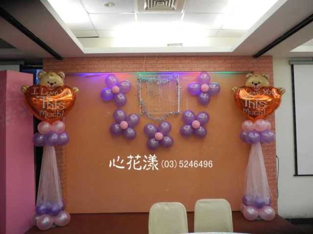 新竹婚禮佈置-氣球佈置