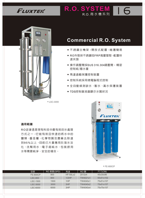 RO商用機系列