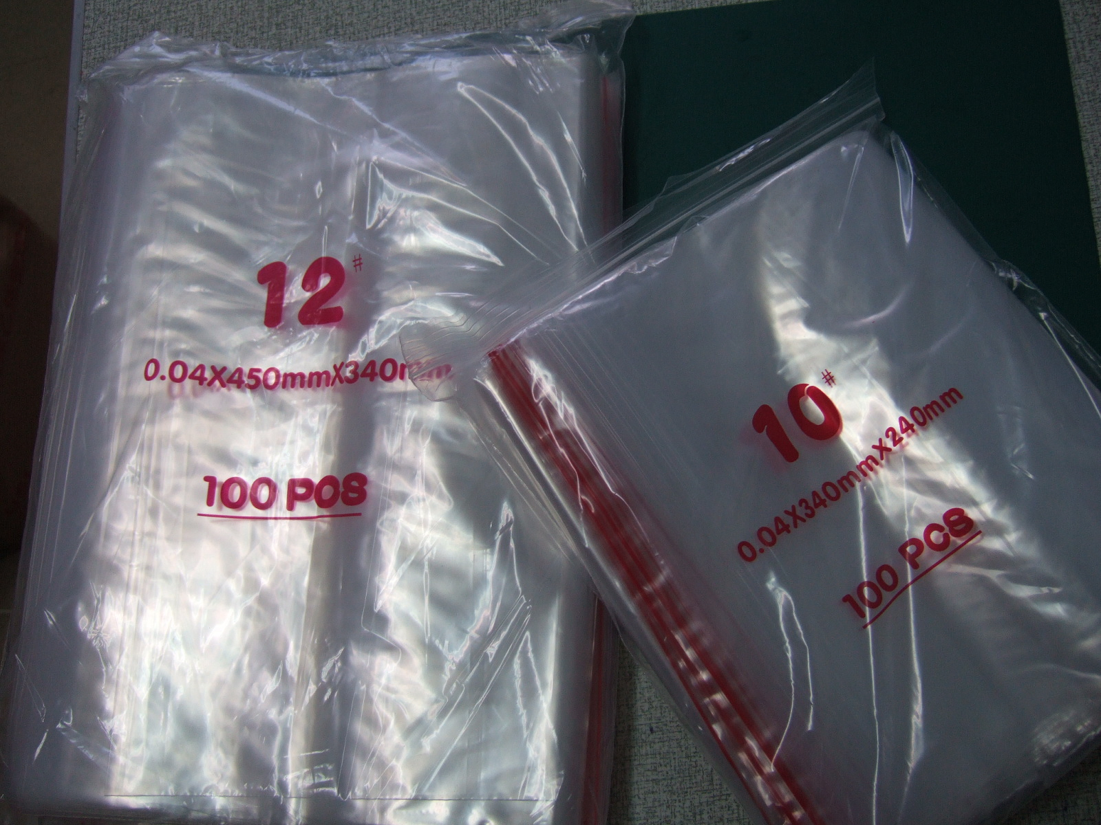各類塑膠袋(PE、HD、PP)