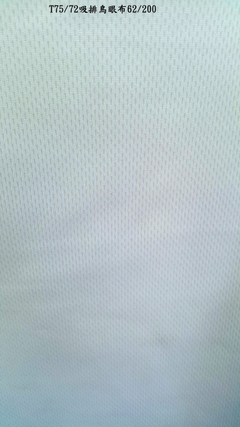 T75/72吸排鳥眼布64/200