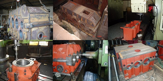 齒輪減速機製造過程