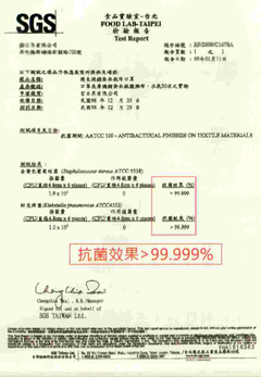 SGS檢驗報告