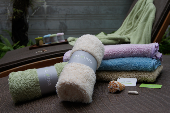 長毛絨細緻潔膚毛巾