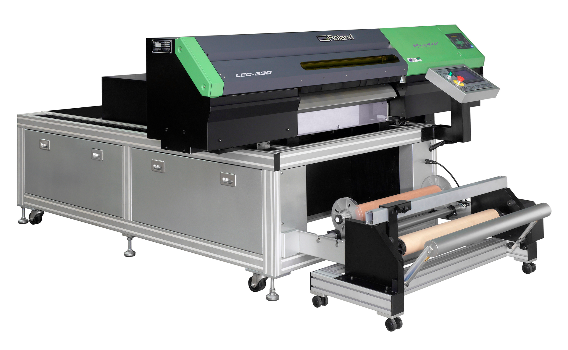 UV-LED 平台捲材數位噴墨印刷機