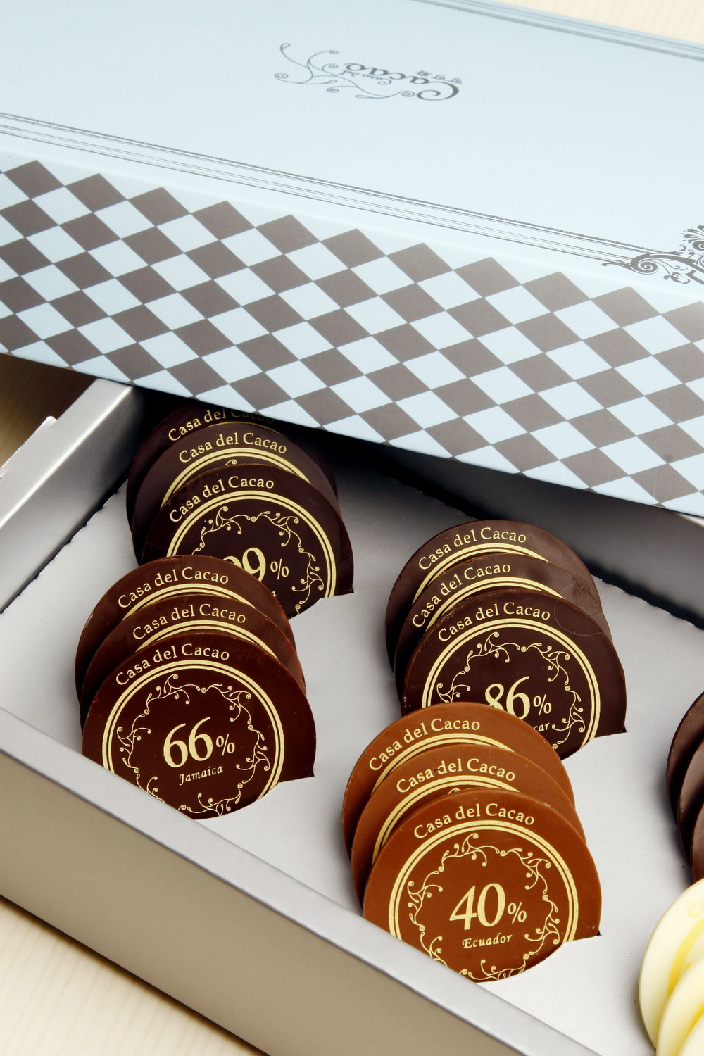 產區薄片巧克力禮盒    6款來自不同產區的巧克力