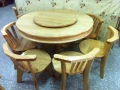 檜木圓餐桌0933458201