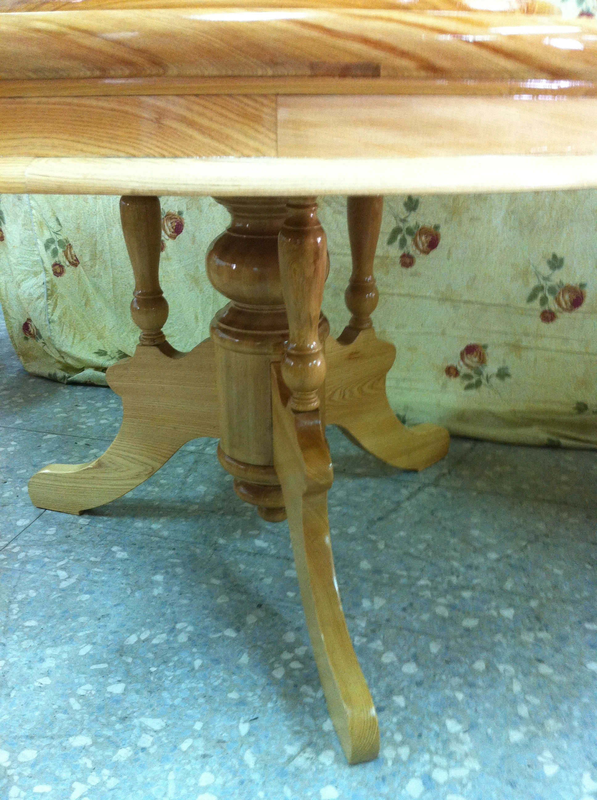檜木餐桌腳 展示