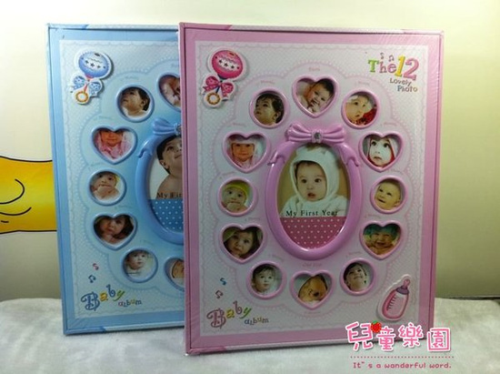 寶寶相簿 12小格 插頁式相冊