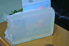 transparent soap base