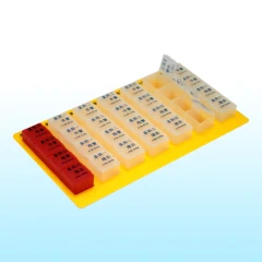 分裝藥盒:適用於長期用藥的人,將藥丸分裝,提醒自己已食用或未食用。