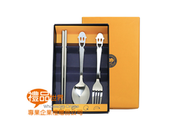 SMILE小精靈餐具3入