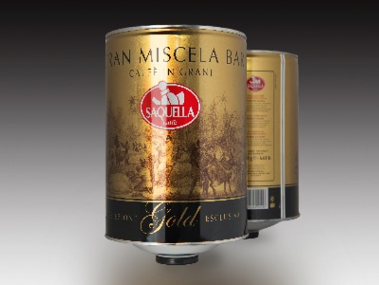 義大利原裝進口Saquella金標咖啡豆