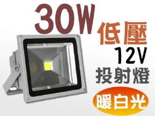 LED 投射燈廠價批發 30瓦 12v低壓輸入投射