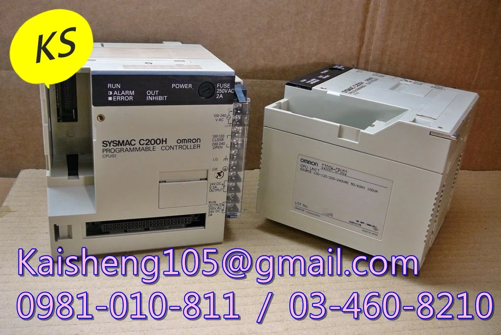 歐姆龍模組PLC:C200H-CPU02